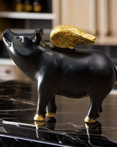'When Pig's Fly' Decorative Sculpture