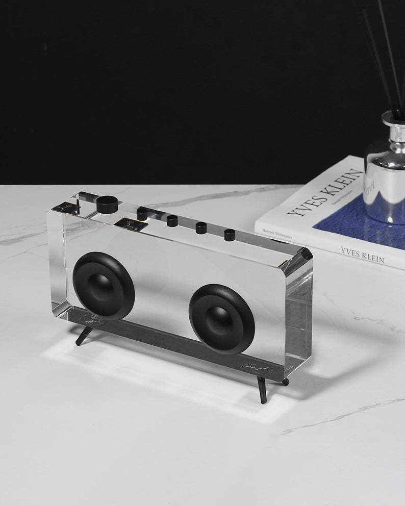 Crystal Vintage Radio Table Top
