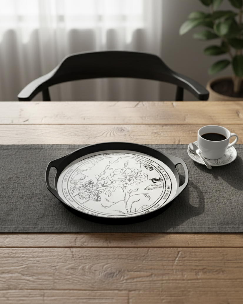 Royal Prism Cake Stand With Glass Dome