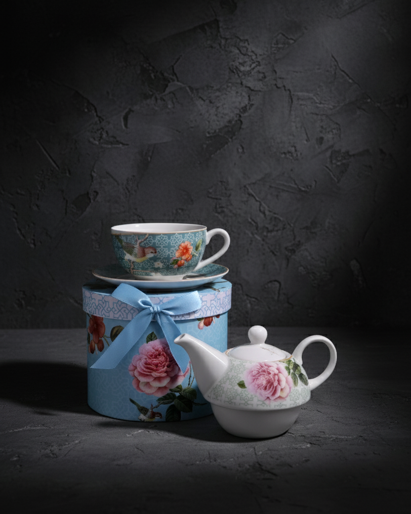 Spring Harmony Tea for Two Set - Green