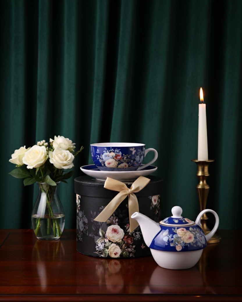 Floral Harmony Tea for Two Set