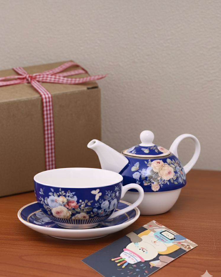 Floral Harmony Tea for Two Set