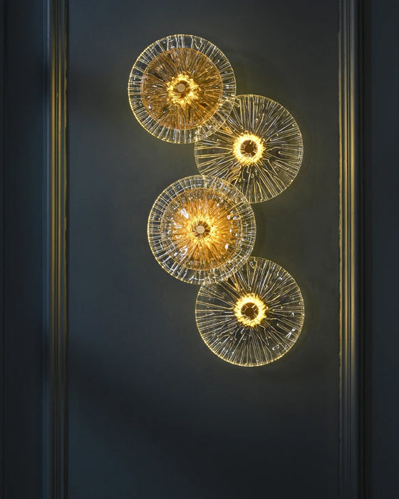 Lotus Leaves LED Wall Sconce - The Decor Kart