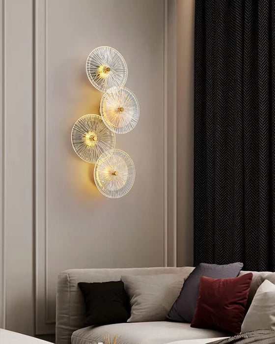Lotus Leaves LED Wall Sconce - The Decor Kart