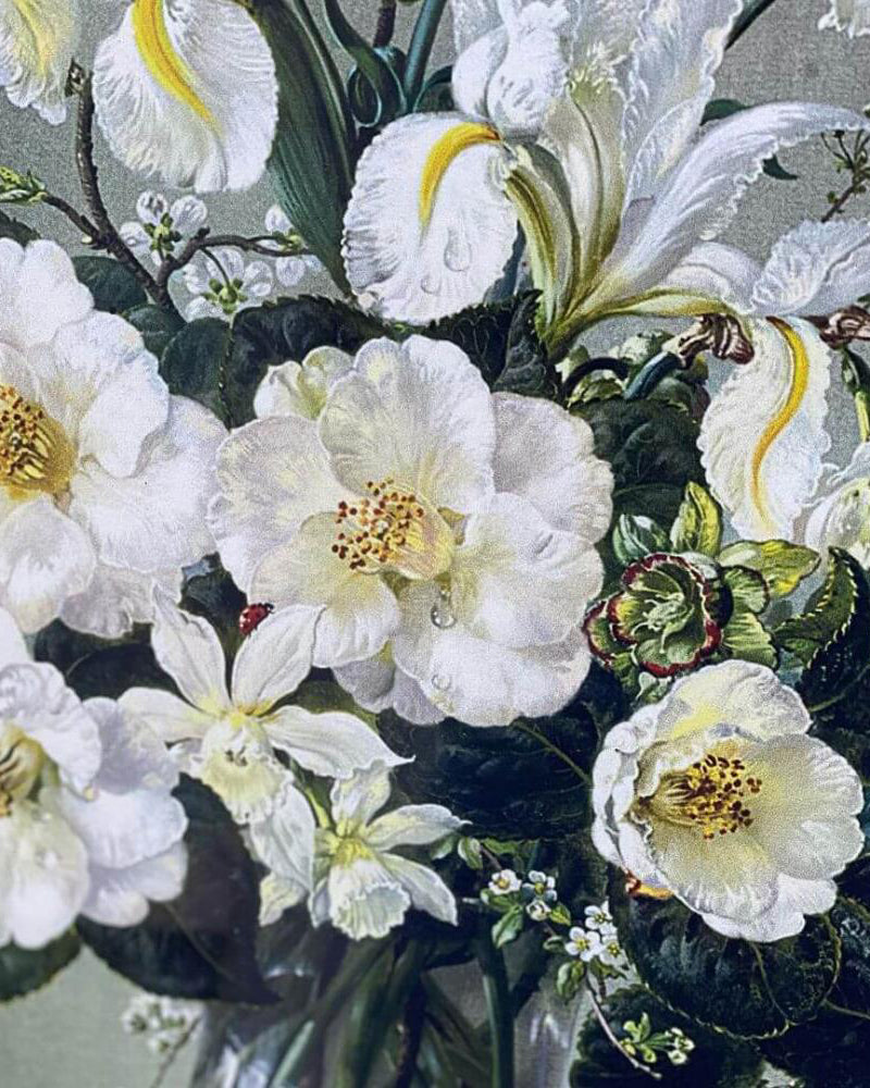 Bouquet Of Flowers Framed Wall Art