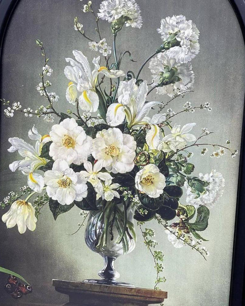 Bouquet Of Flowers Framed Wall Art