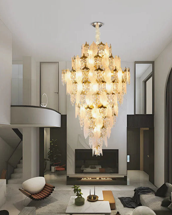 "Imperial Cascade" Crystal Chandelier