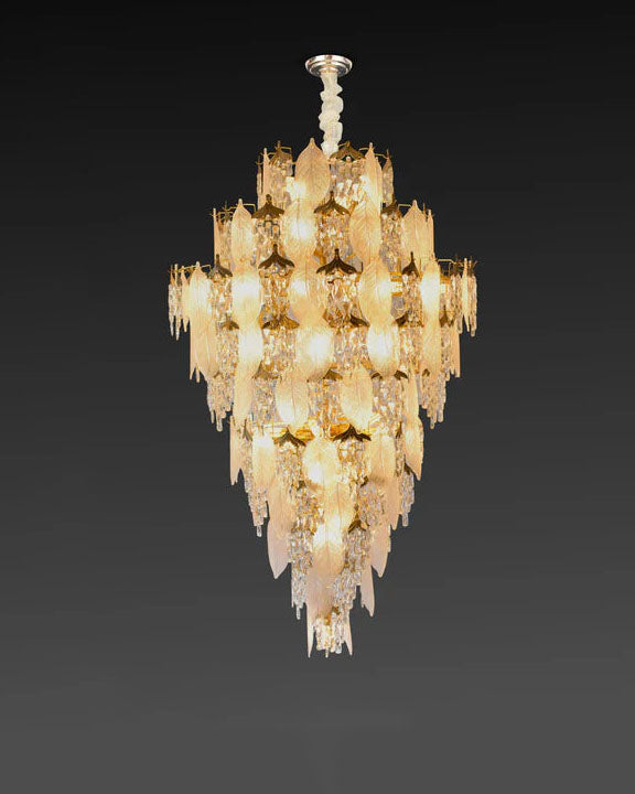 "Imperial Cascade" Crystal Chandelier