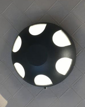 Star Burst Pattern LED Outdoor Wall Light