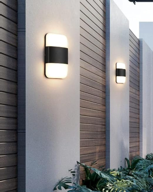 Modern Capsule LED Outdoor Wall Light