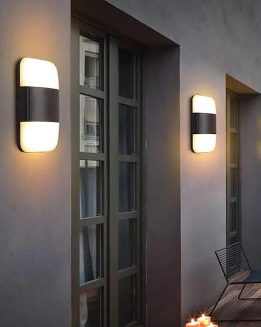Modern Capsule LED Outdoor Wall Light