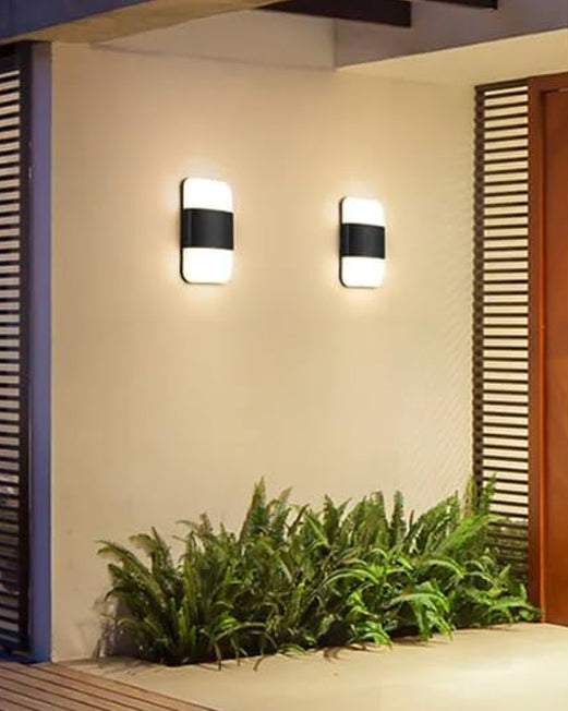 Modern Capsule LED Outdoor Wall Light