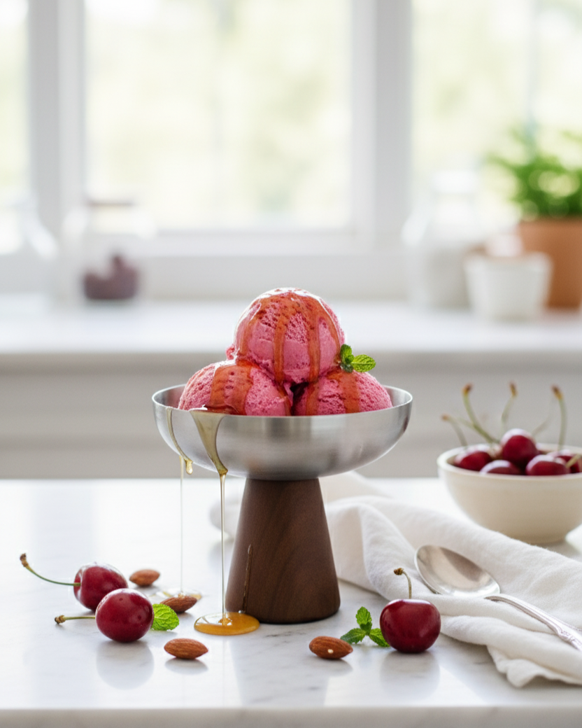 Crownspire Pedestal Dessert Bowl - Silver
