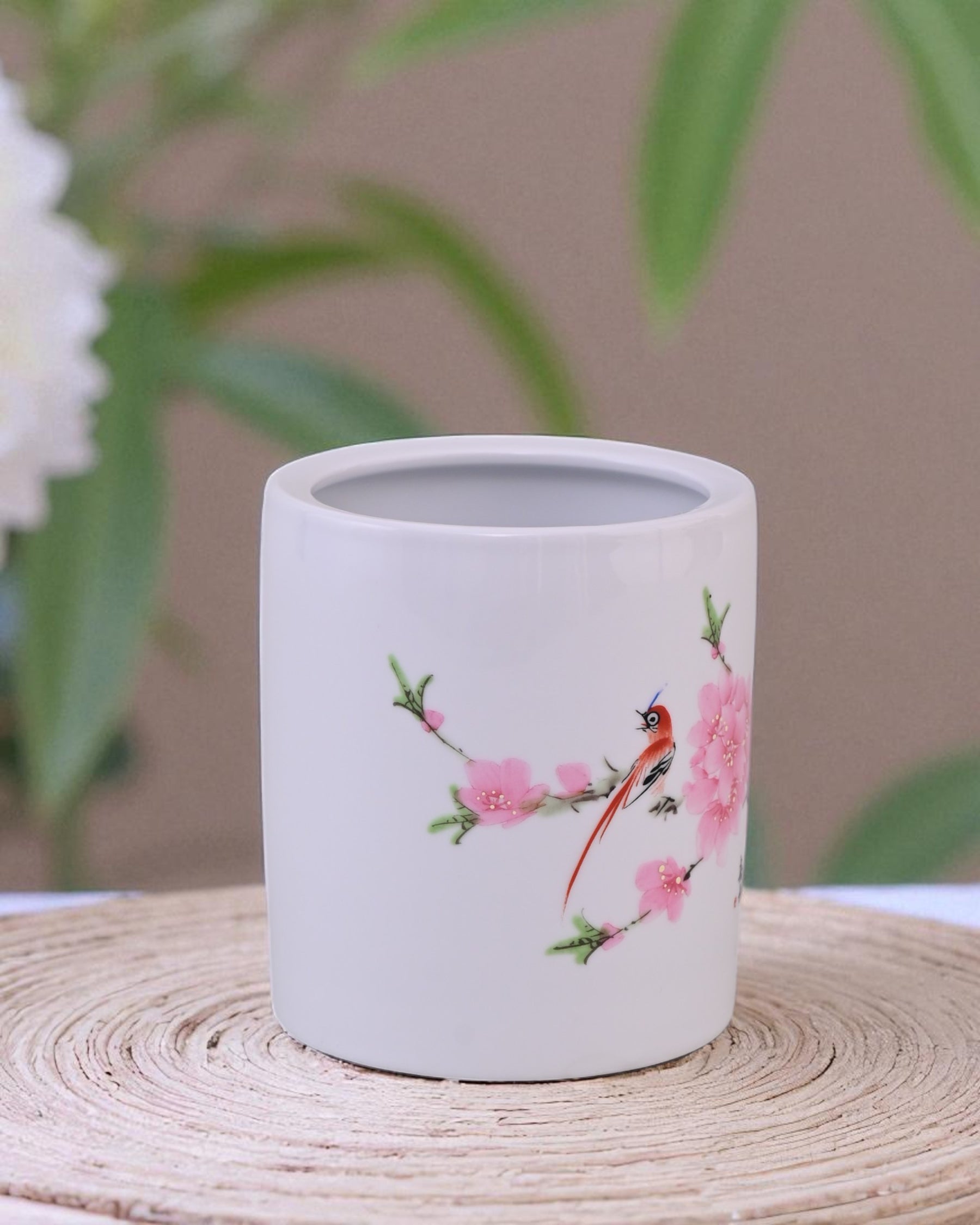 Cherry Blossom Serenity Planter