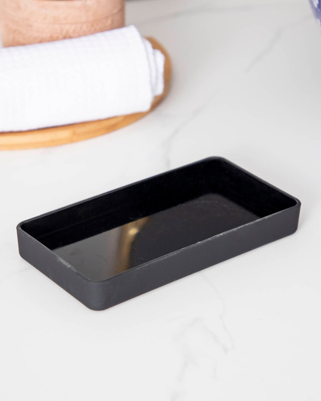Virtune 4 Piece bathroom Set - Black