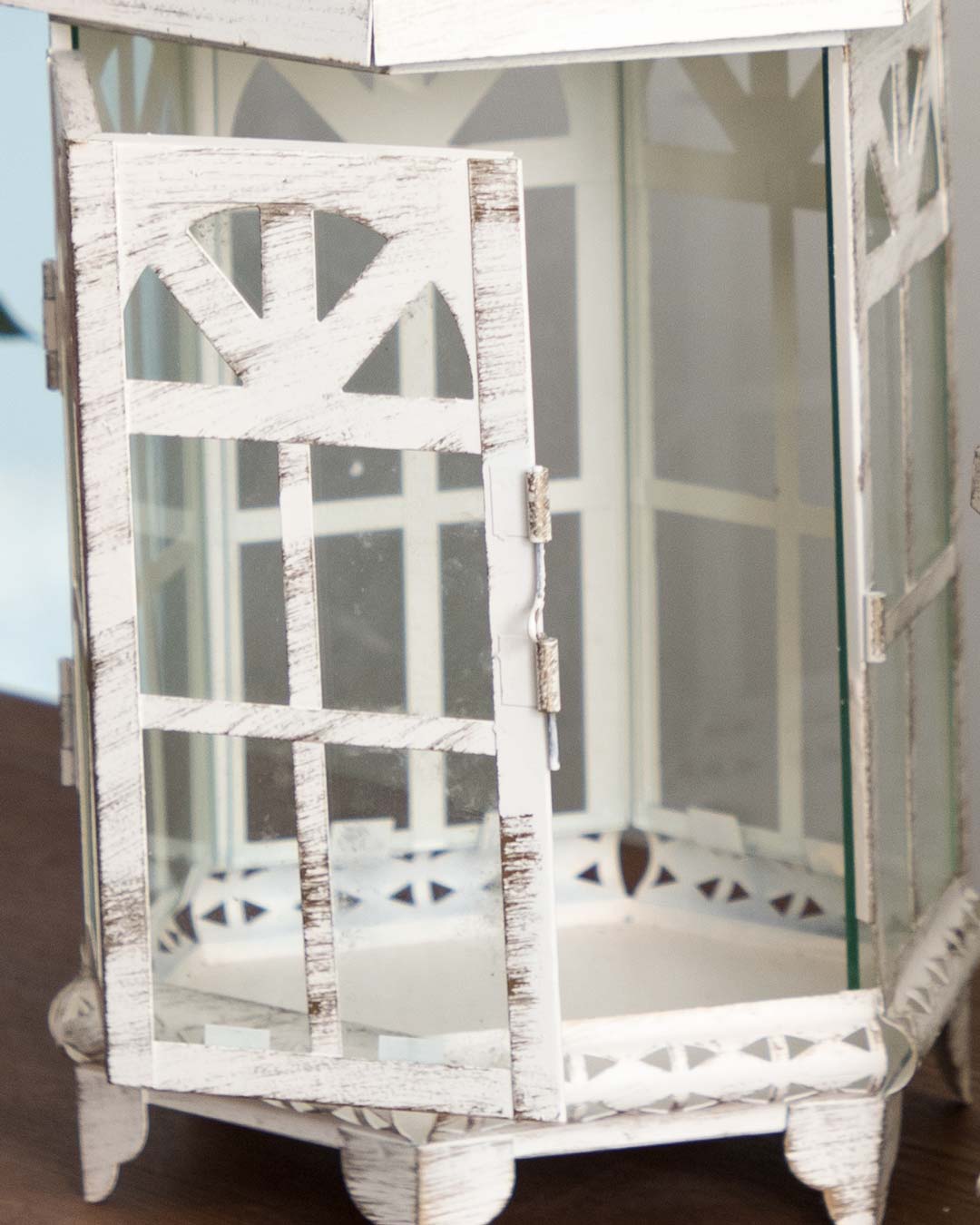 Serene Sanctum Hanging Lantern - Small
