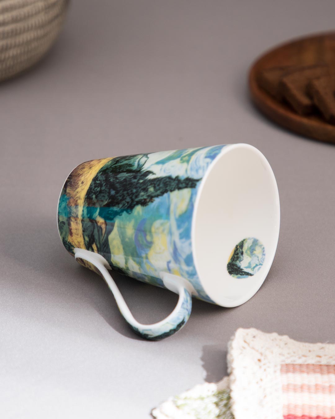 'Rhone Starry Night' Vincent Van Gogh Painting Coffee Mug - The Decor Kart