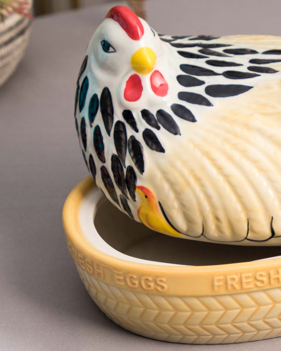 Rooster Butter Dish