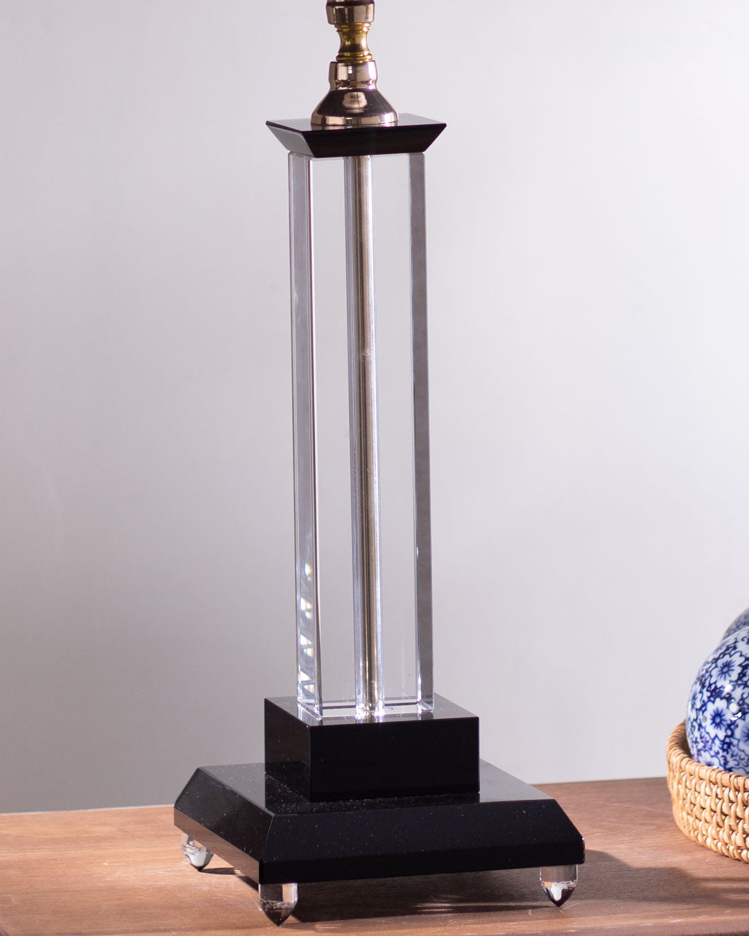 Glimmers Elegance Crystal Table Lamp - The Decor Kart