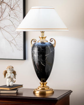 Glazed Urn Table Lamp