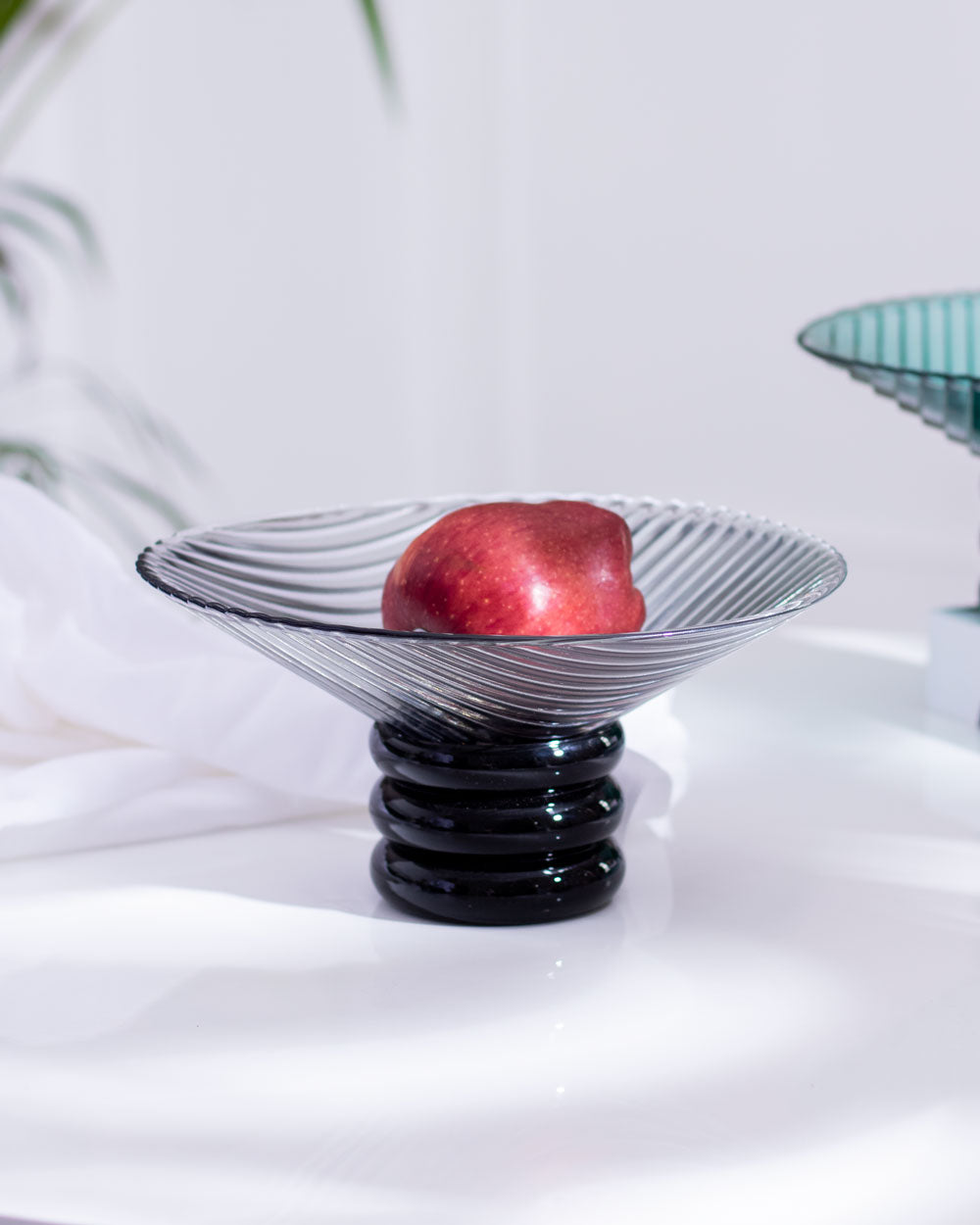 Mariel Footed Bowl - Black - The Decor Kart