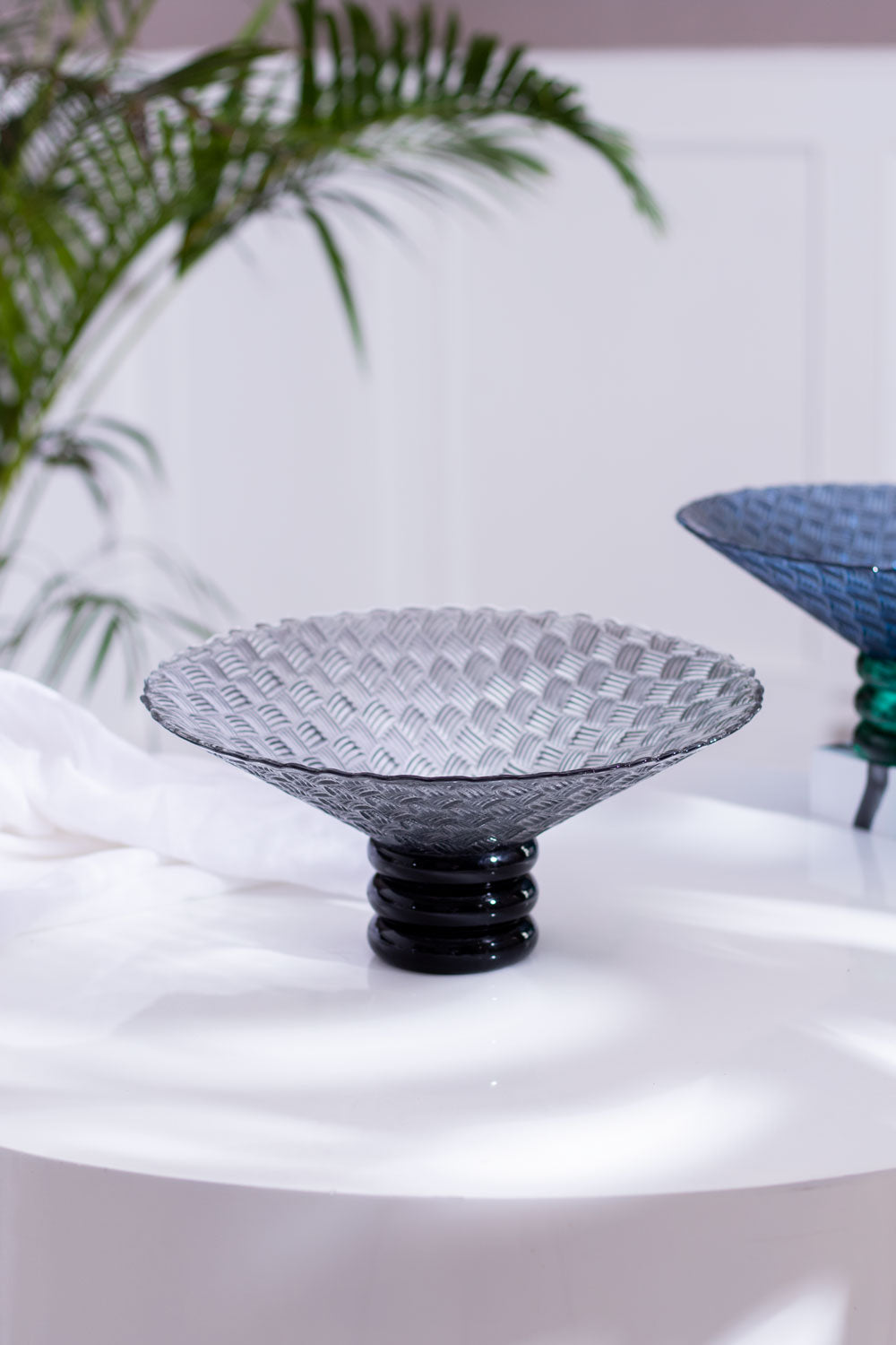 Mariel Footed Bowl - Black - The Decor Kart