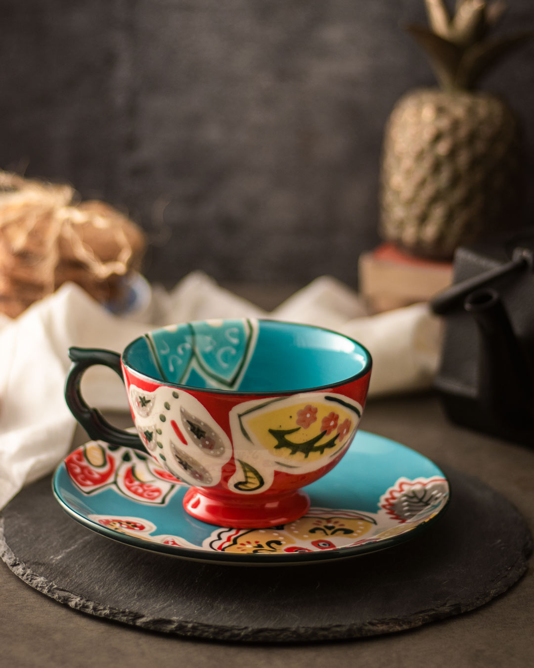 Granada Teacup and Saucer - The Decor Kart