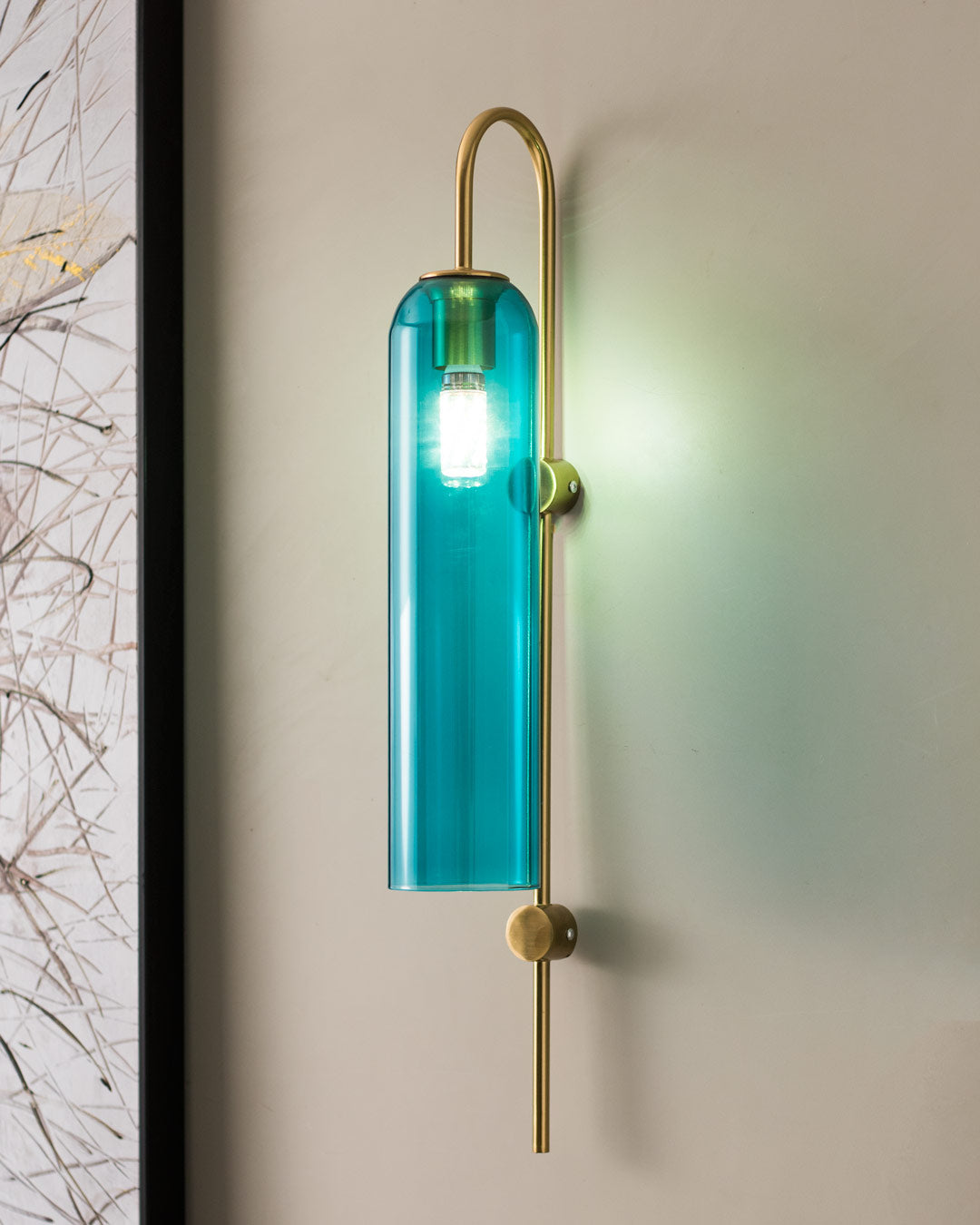 Ithaca Wall Sconce - Green II - The Decor Kart