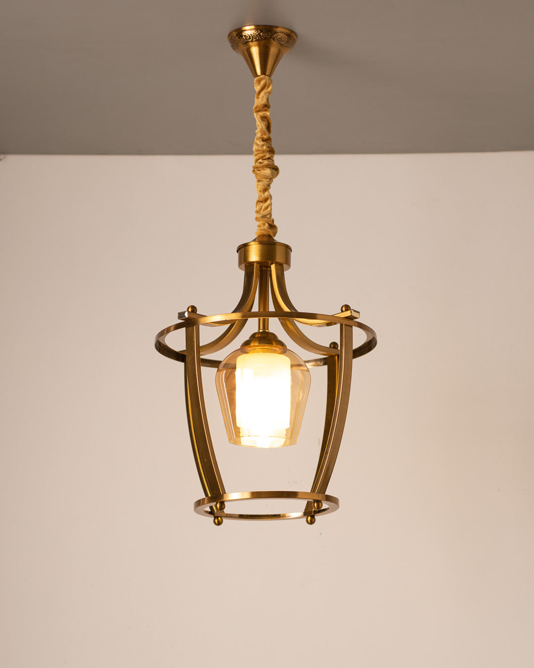 Eleanor - Lantern Geometric Pendant Light - The Decor Kart