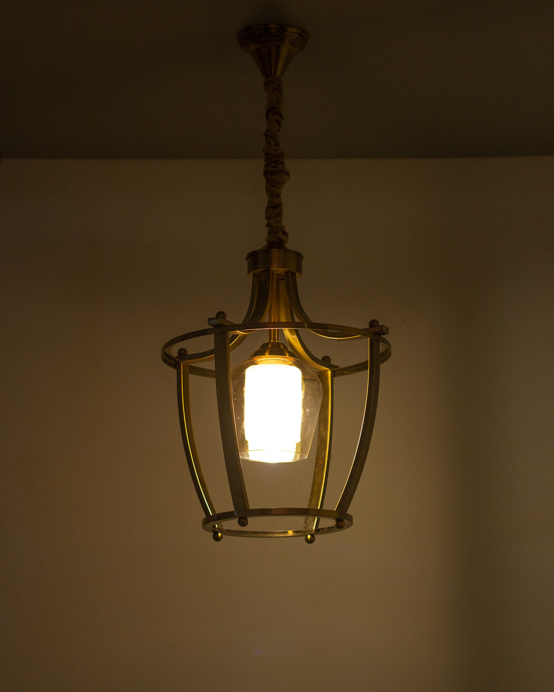 Eleanor - Lantern Geometric Pendant Light - The Decor Kart