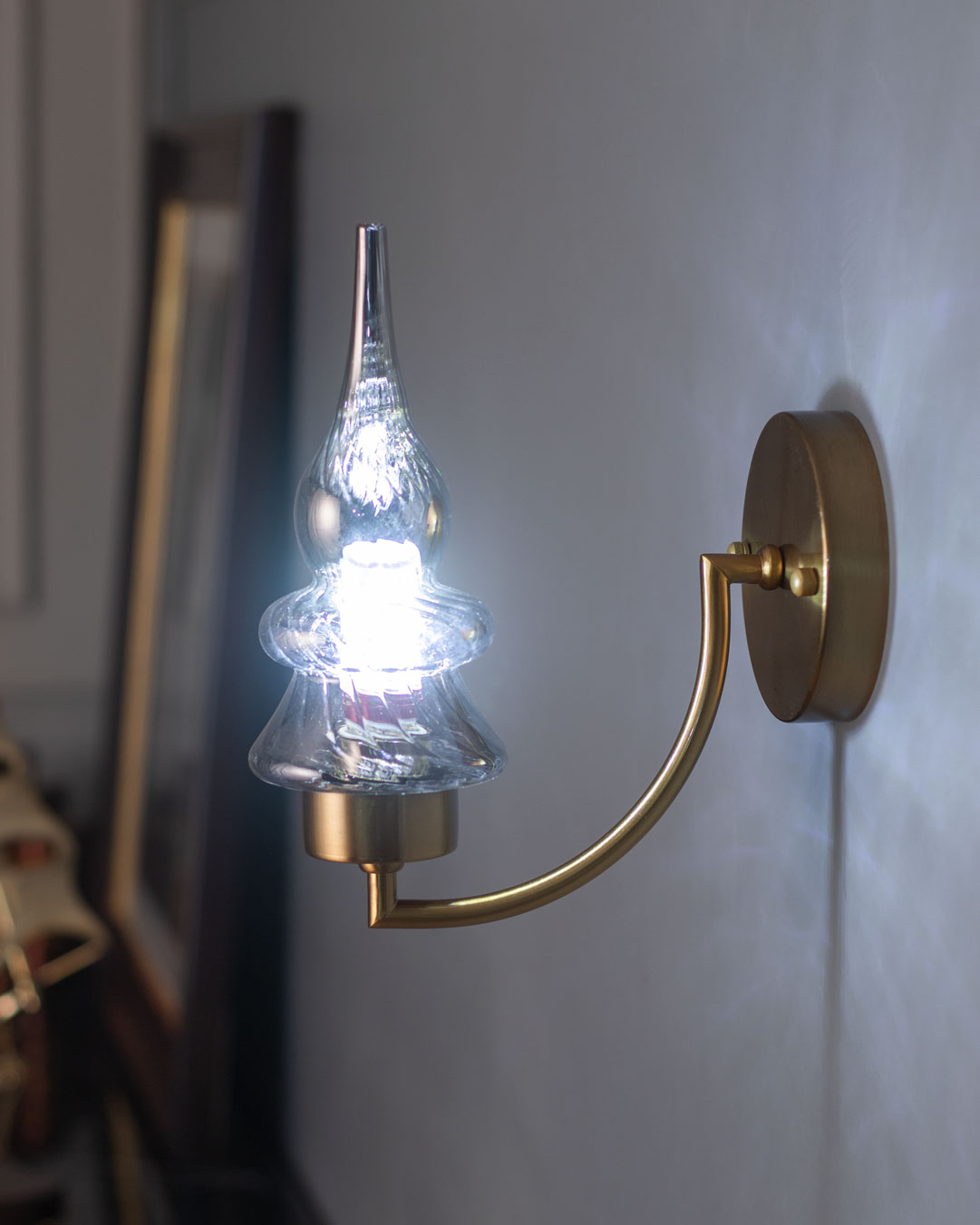 Ambient Wall Sconce - Grey - The Decor Kart
