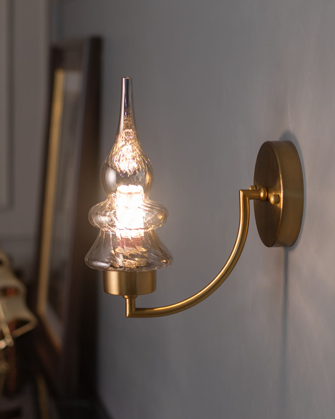 Ambient Wall Sconce - Grey - The Decor Kart