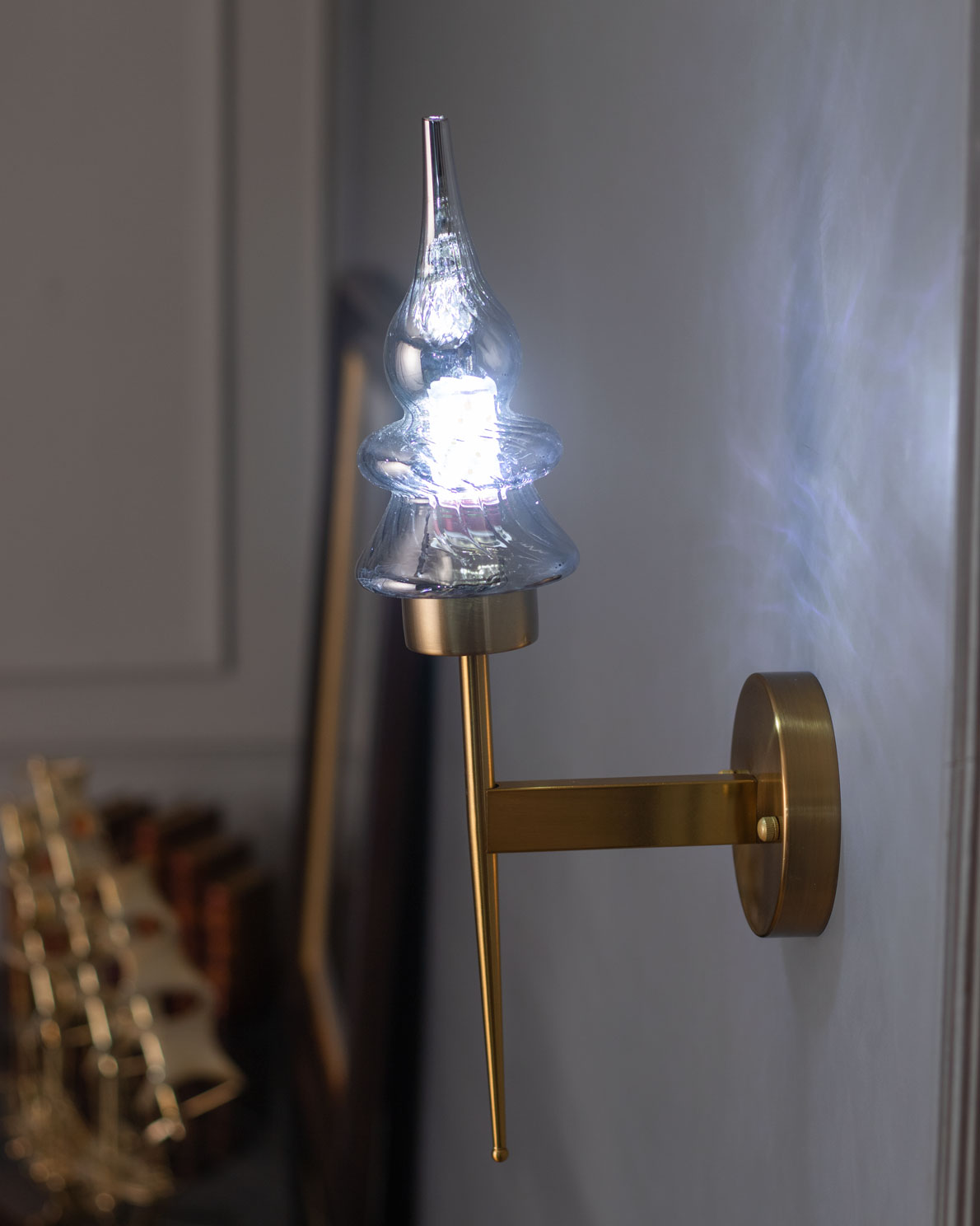 Ambient Wall Sconce - Grey - The Decor Kart