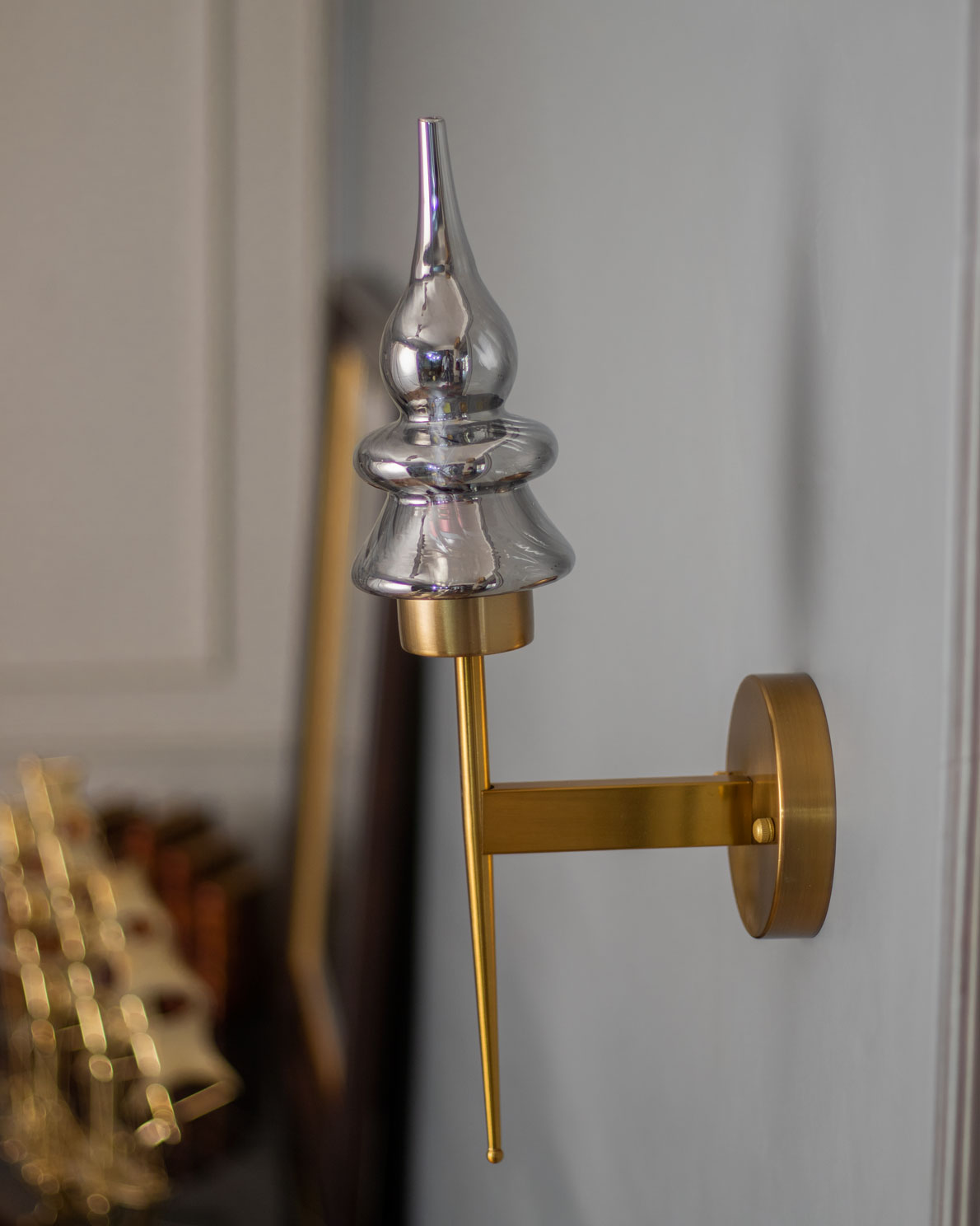 Ambient Wall Sconce - Grey - The Decor Kart