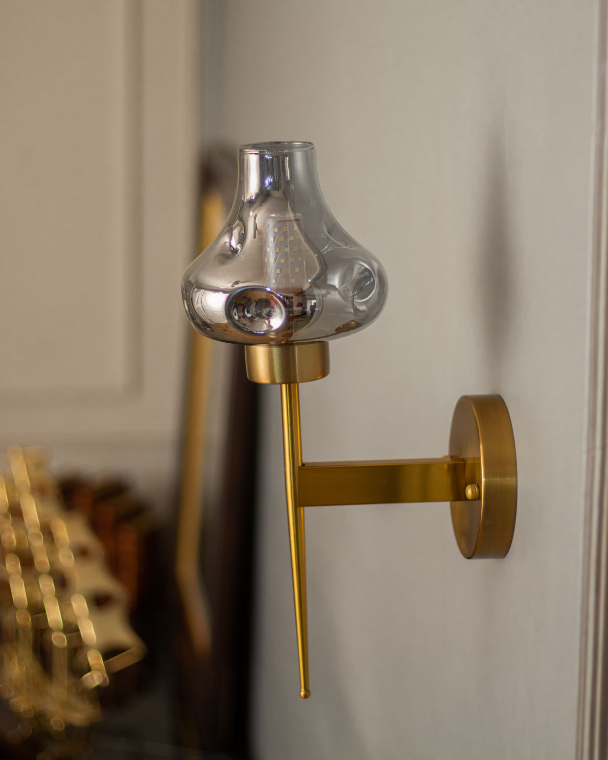 Ambient Wall Sconce - Grey - The Decor Kart