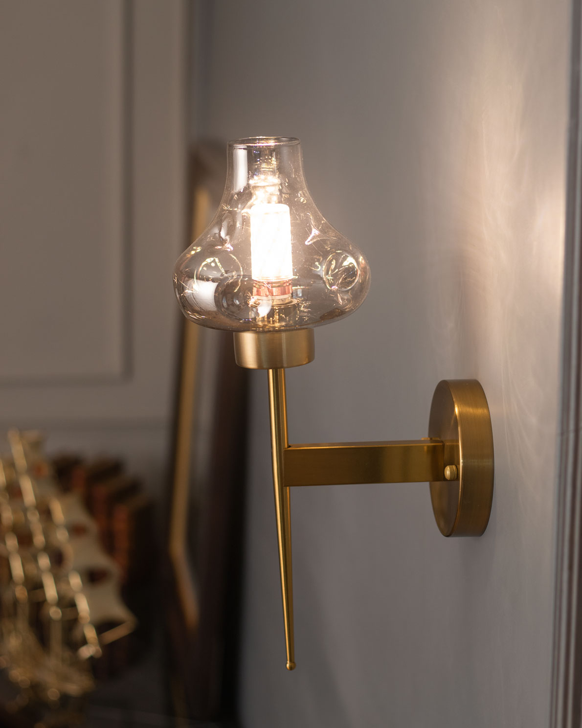 Ambient Wall Sconce - Grey - The Decor Kart