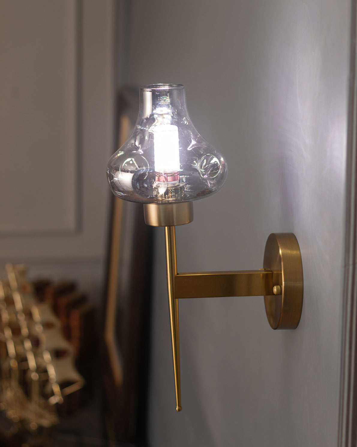 Ambient Wall Sconce - Grey - The Decor Kart