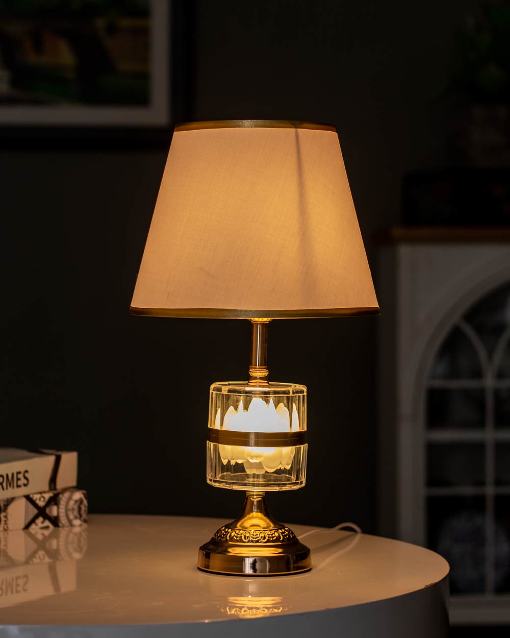 Wendolyn Crystal Table Lamp