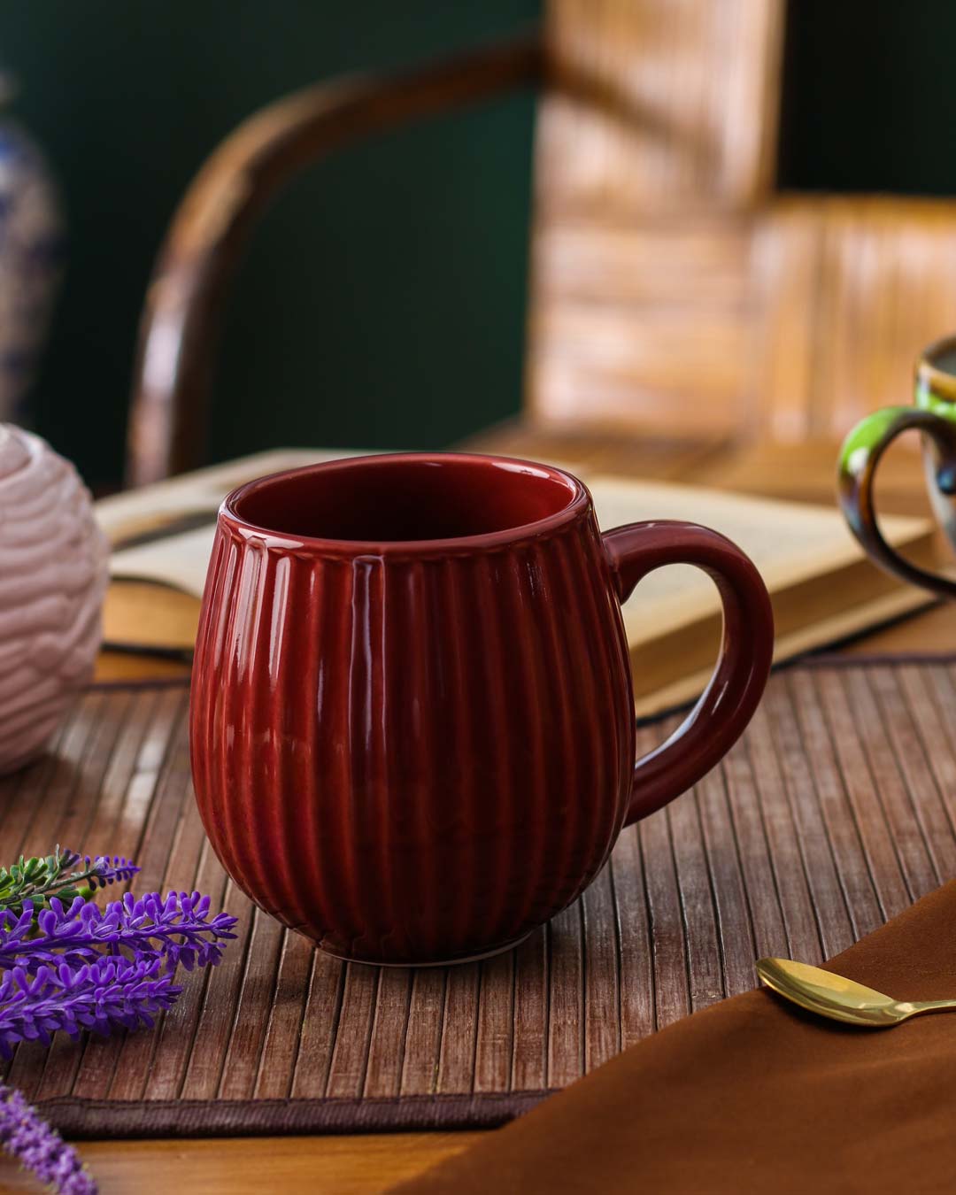 Oldham Red Mug - The Decor Kart