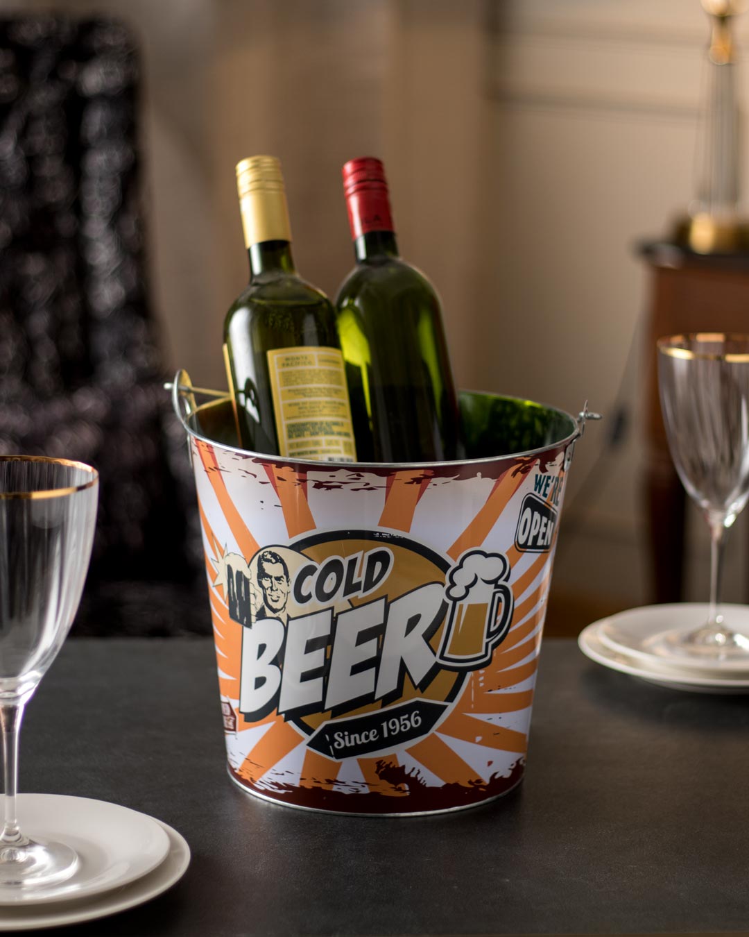 Cold Beer Beverage Tub - Set of 2 - The Decor Kart