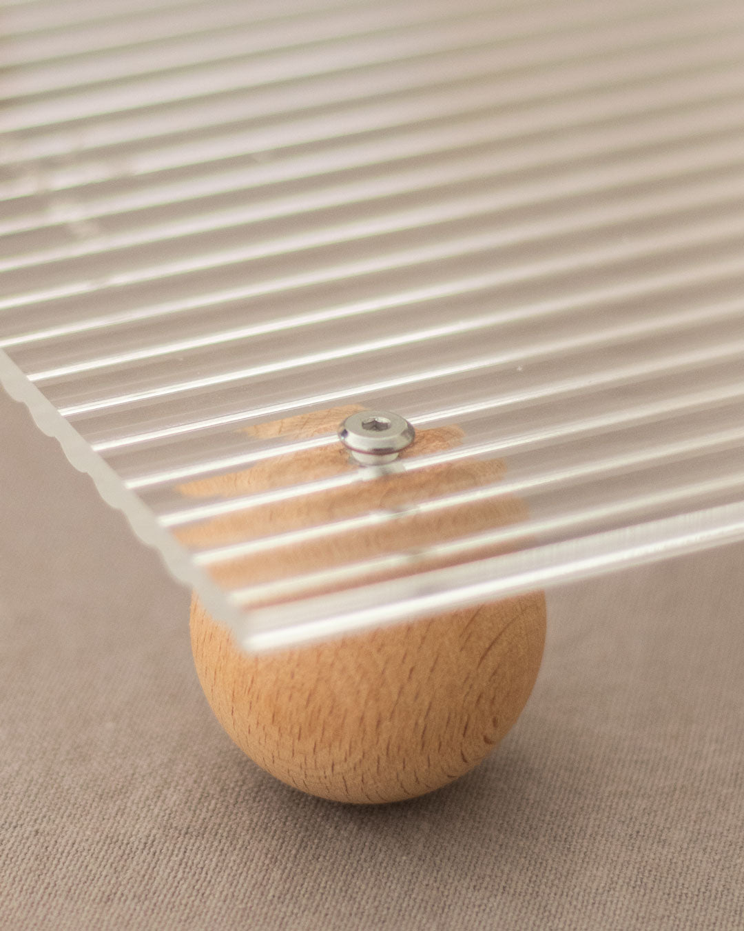 Clear Acrylic Serving Tray - The Decor Kart
