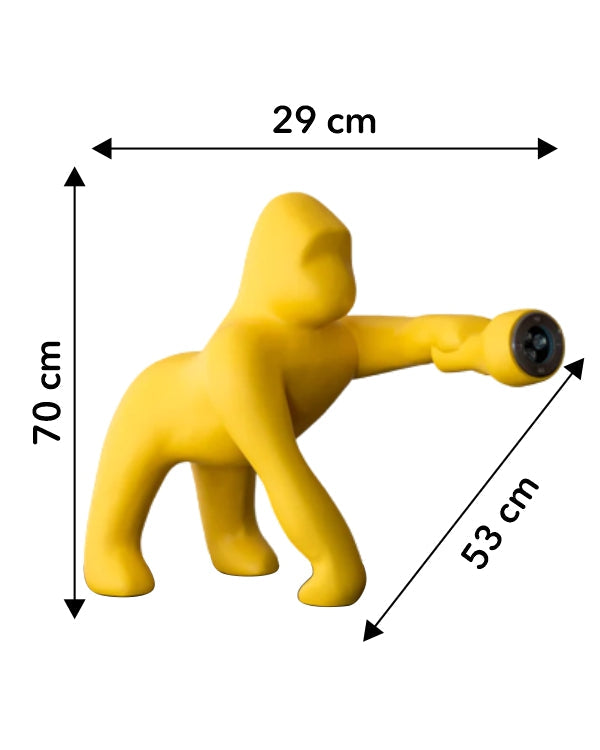 Kong Table Lamp - Yellow - The Decor Kart