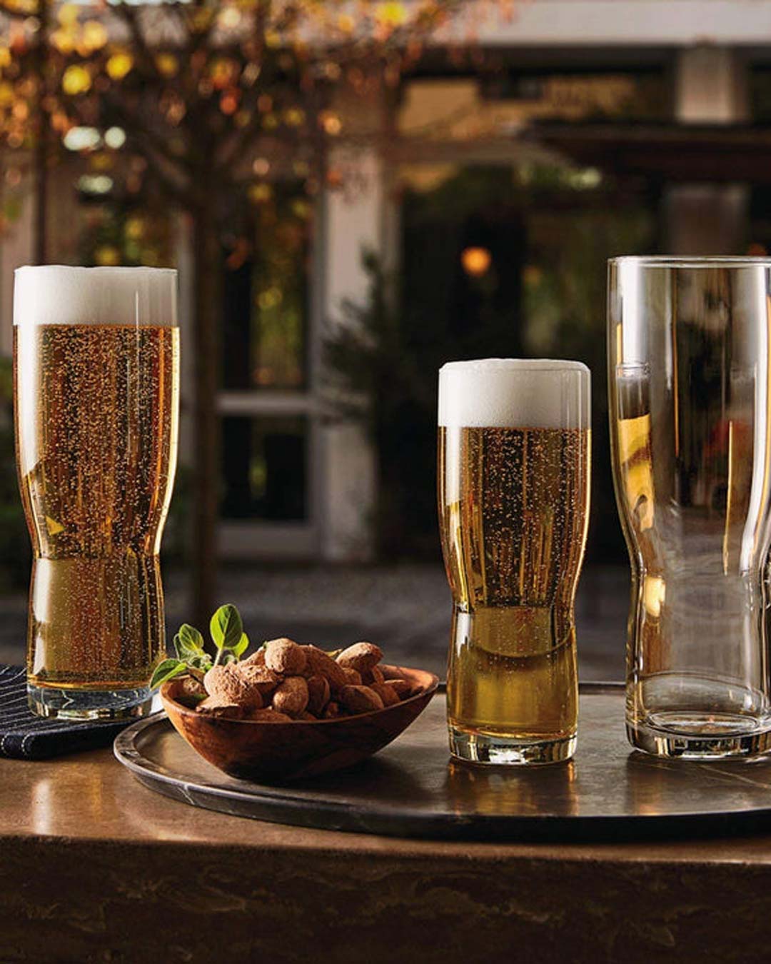 Bormioli Rocco New Pilsner Beer Glasses - Set of 6 Medium - The Decor Kart