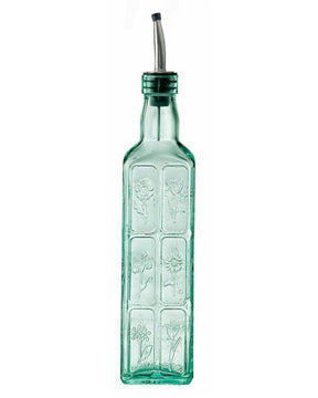 Bormioli Rocco Olive Oil Bottle with Pourer Green - 570ml
