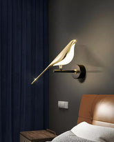 Aves Sitting Bird Wall Sconces