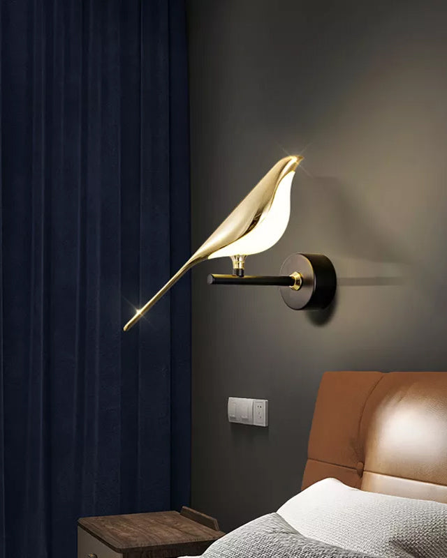 Aves Sitting Bird Wall Sconces - The Decor Kart