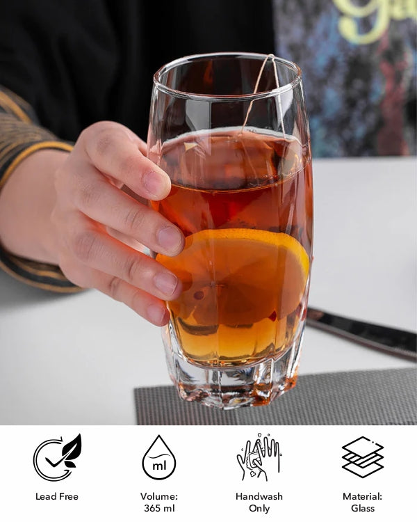 Clear Beer Mugs - Set of 6