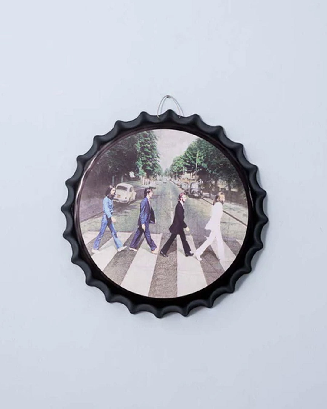 Abbey Road Oversized Wall Bottle Cap - The Decor Kart