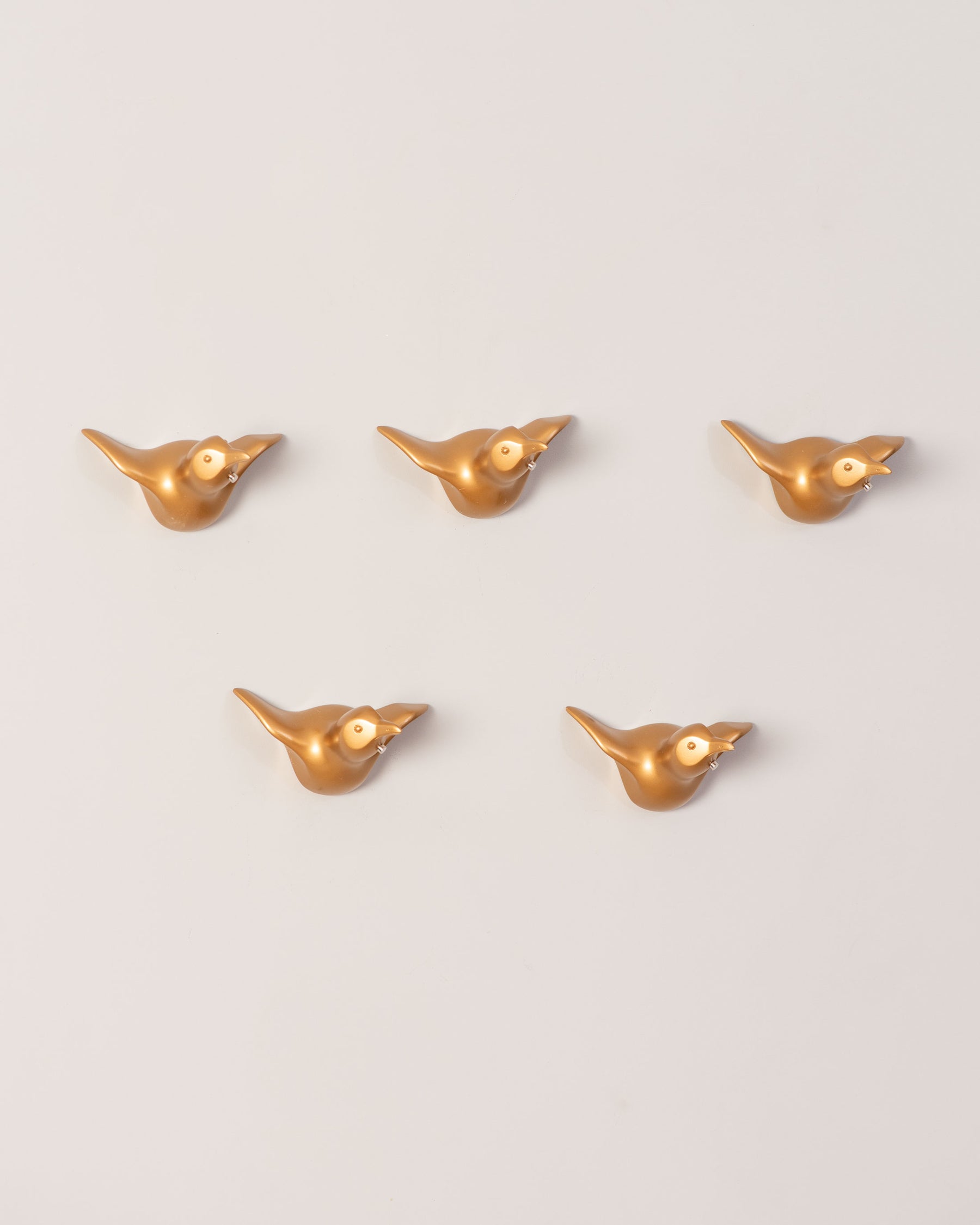 Flying Bird Wall Hooks - Set of 5 - The Decor Kart
