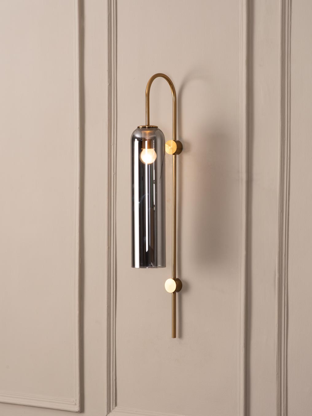 Ithaca Wall Sconce - Grey - The Decor Kart